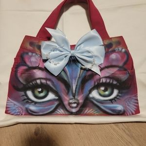 Air brushed Jean purse